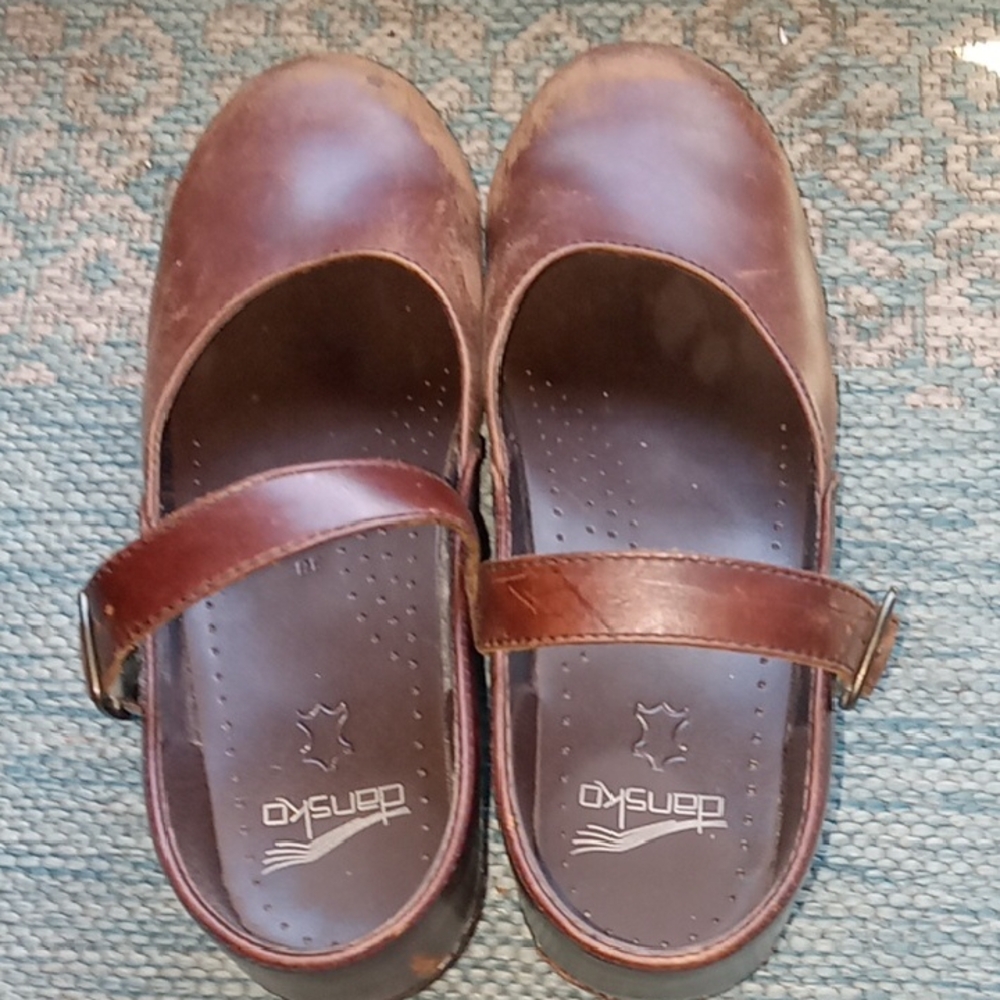 Dansko Women's Brown Leather Loafers